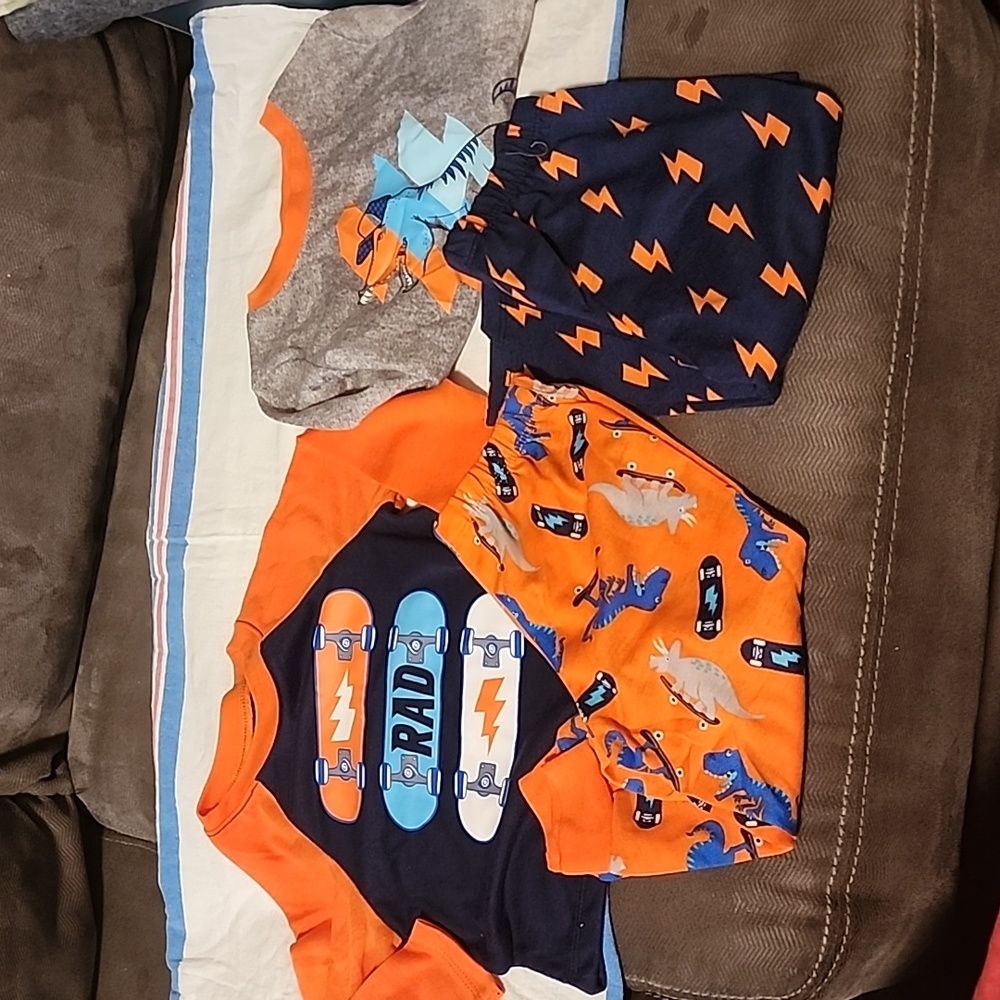 Pajamas summer dinosaurs